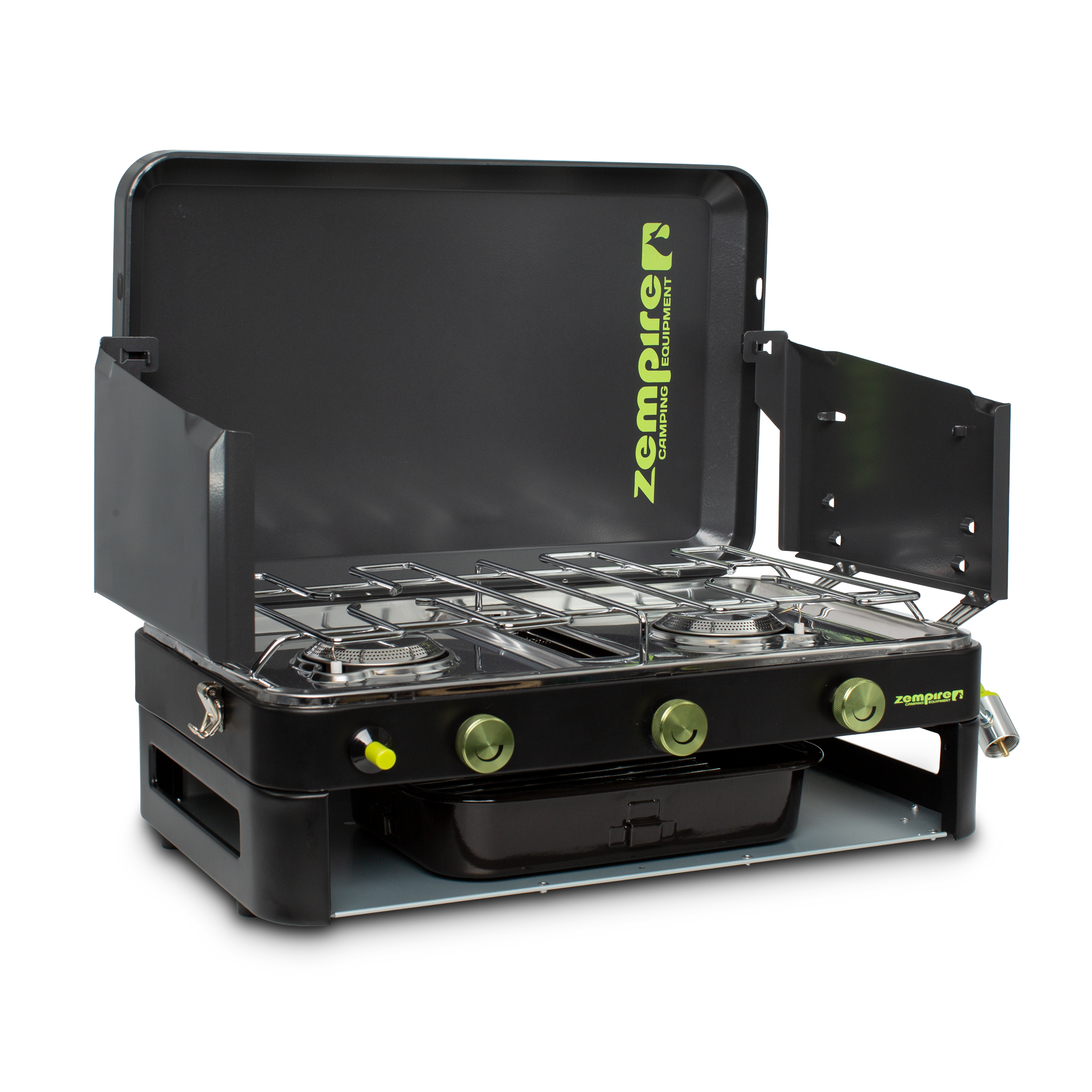 Zempire 2-Burner DLX Grill Camping Stove