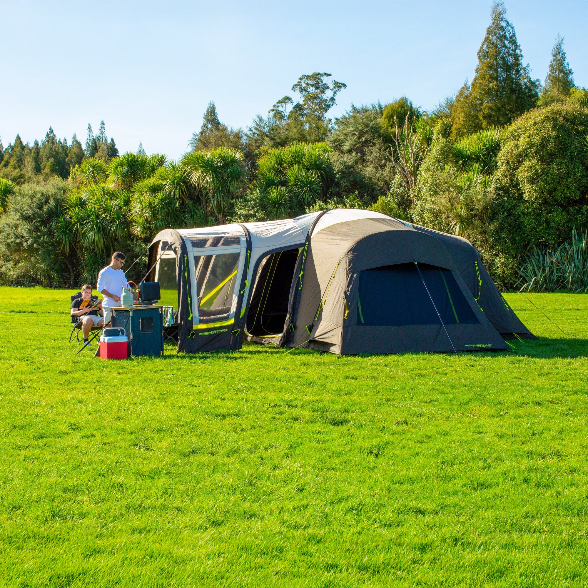 Zempire Pro III V2 Air Tent EXTENDED AWNING AREA