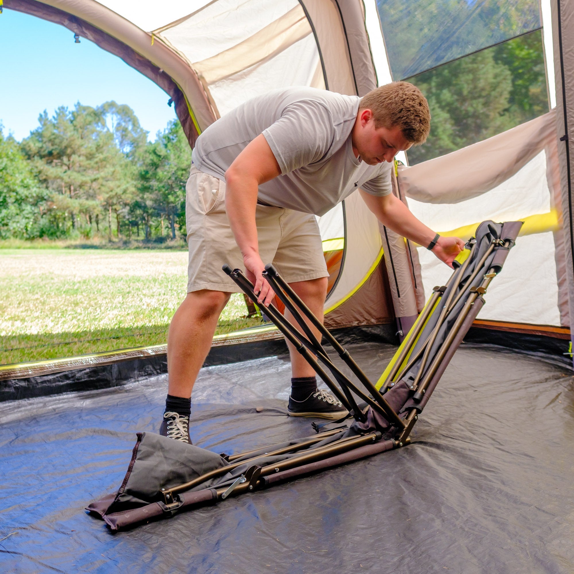 Zempire Z Leg Single Camp Cot Stretcher