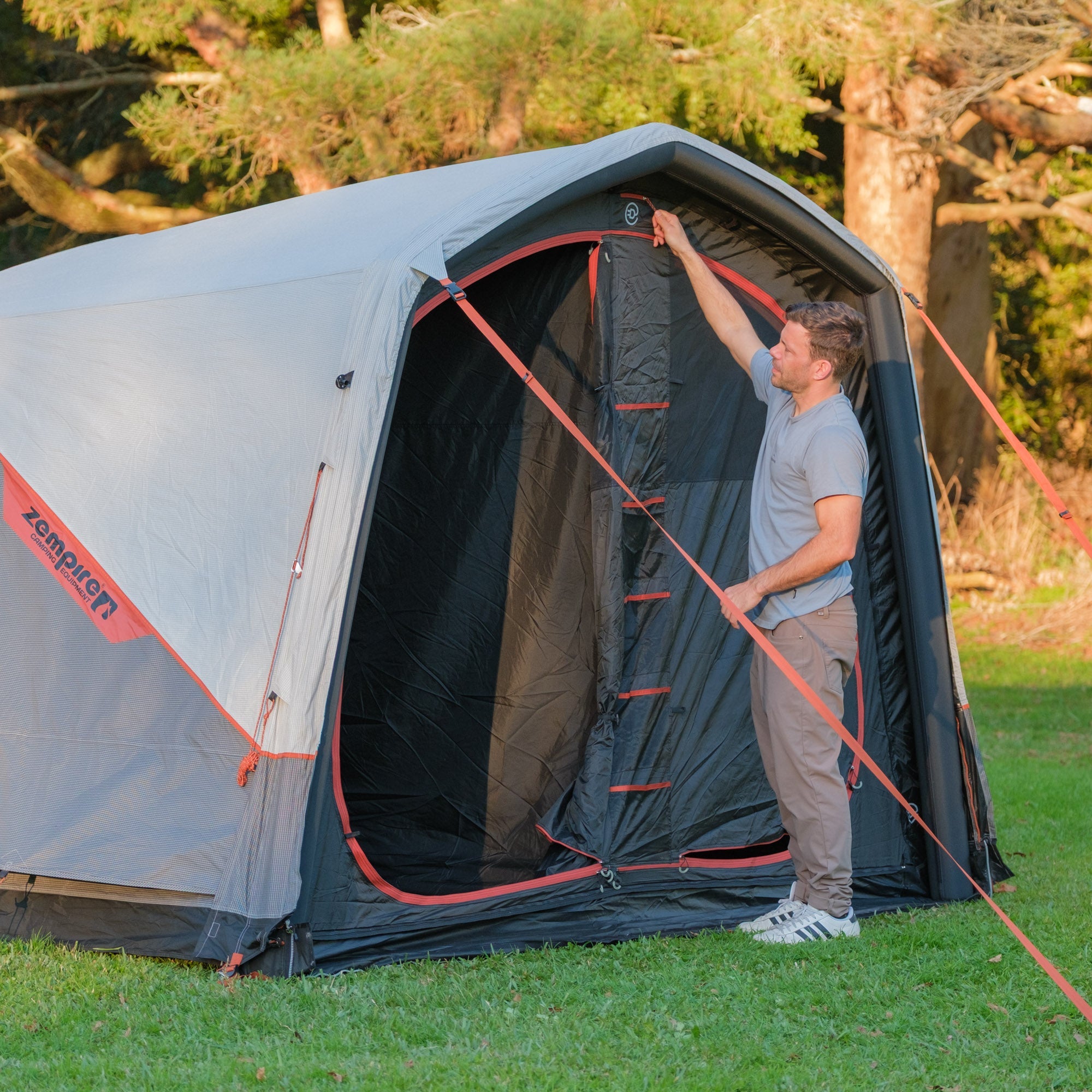 4 man air tent Shapeshifter 4 Air Tent SLEEPING Module – Zempire US