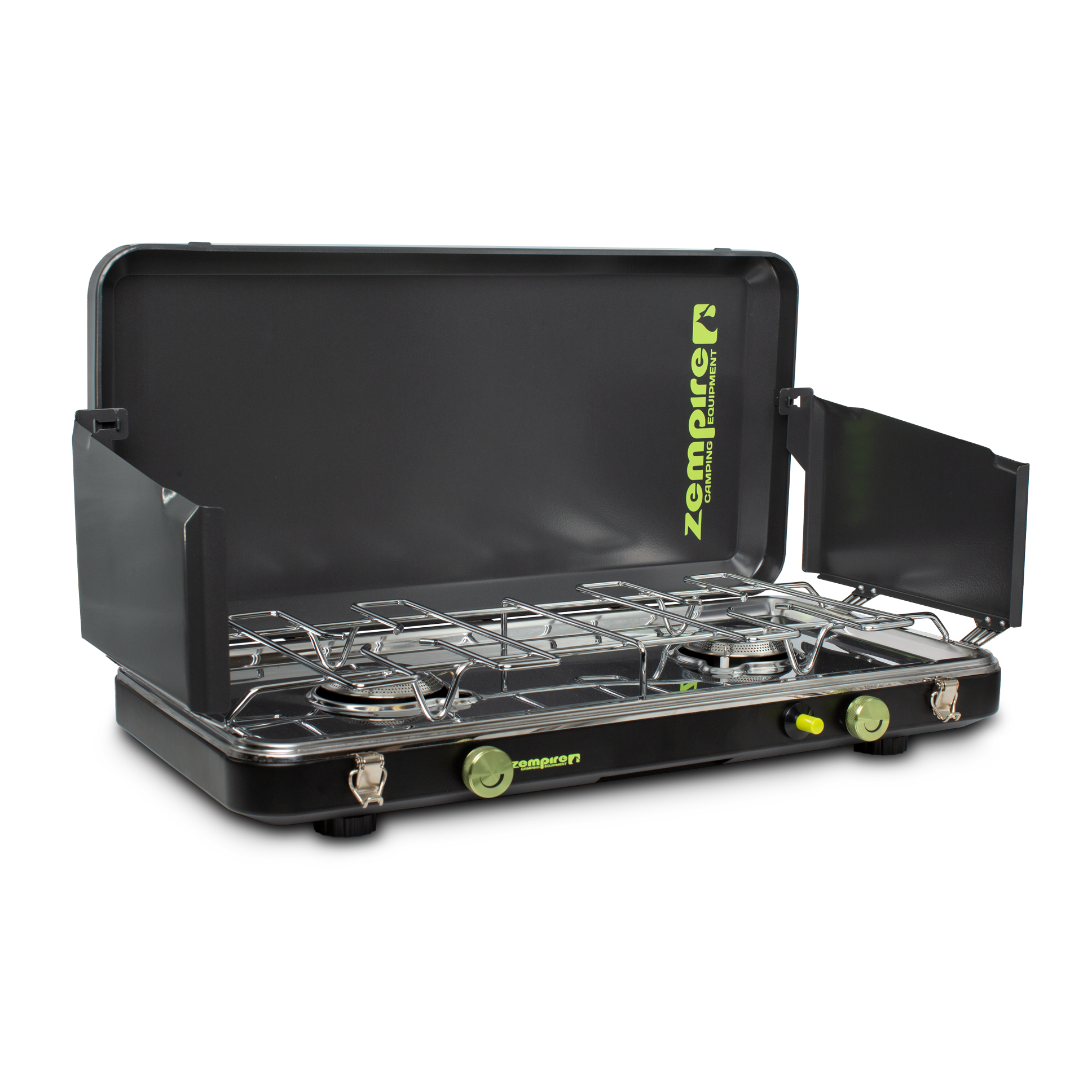 Zempire 2-Burner DLX Wide Camping Stove