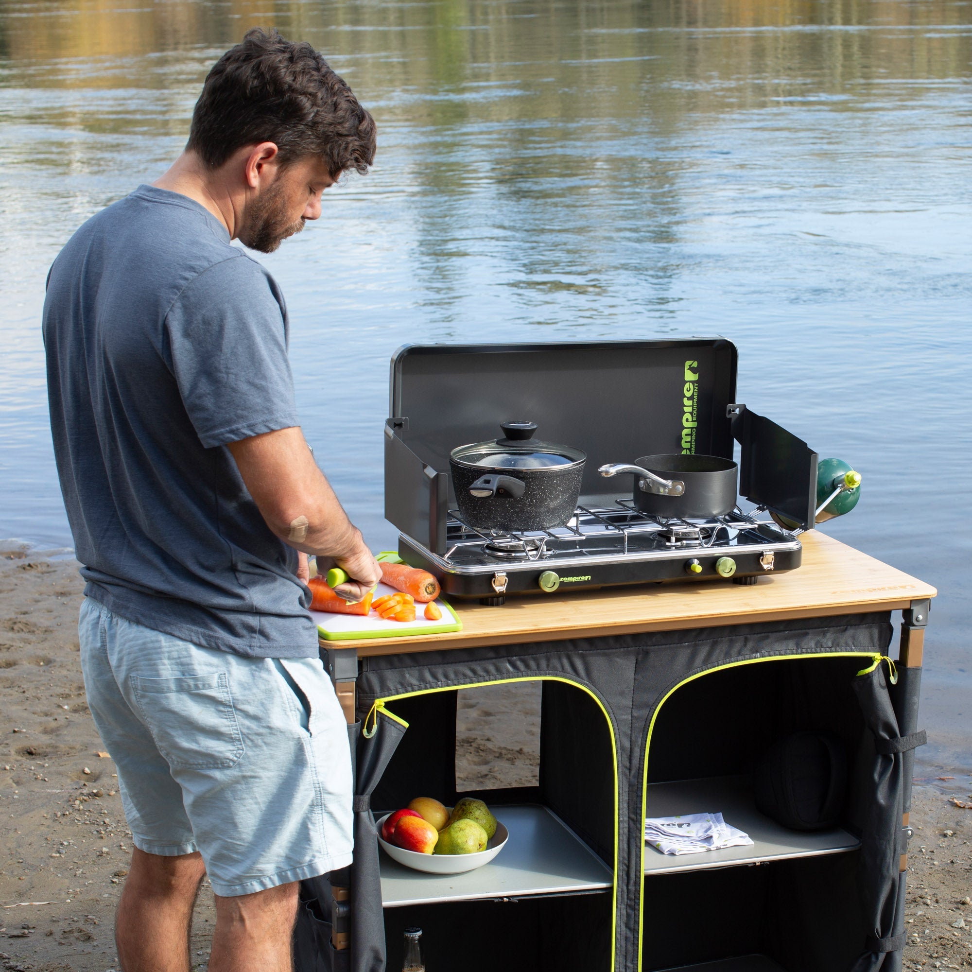 Zempire 2-Burner DLX Wide - Camping Stove – Zempire US