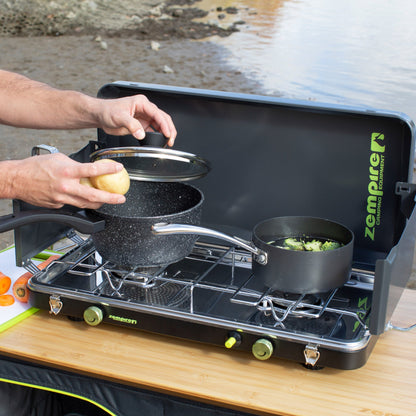 Zempire 2-Burner DLX Camping Stove