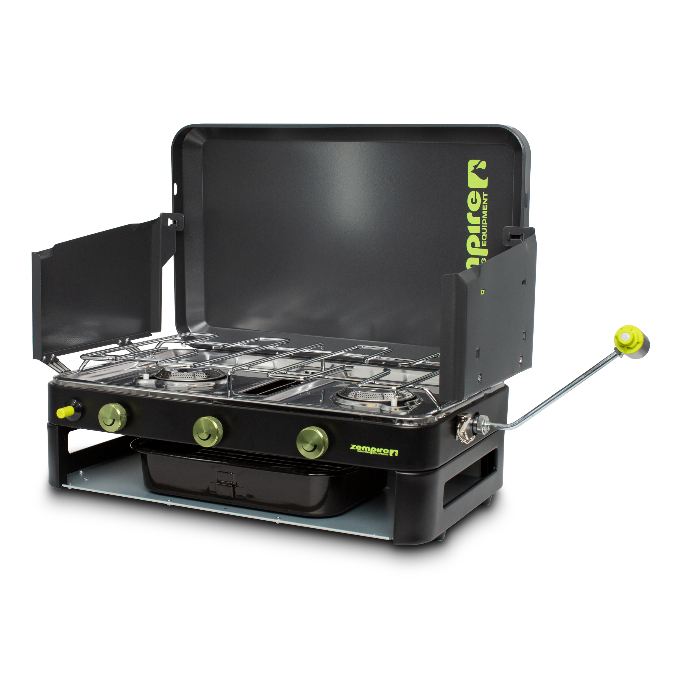 Zempire 2-Burner DLX Grill Camping Stove