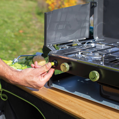 Zempire 2-Burner DLX Grill Camping Stove