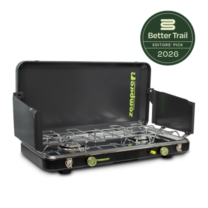 2-Burner DLX Wide Camping Stove