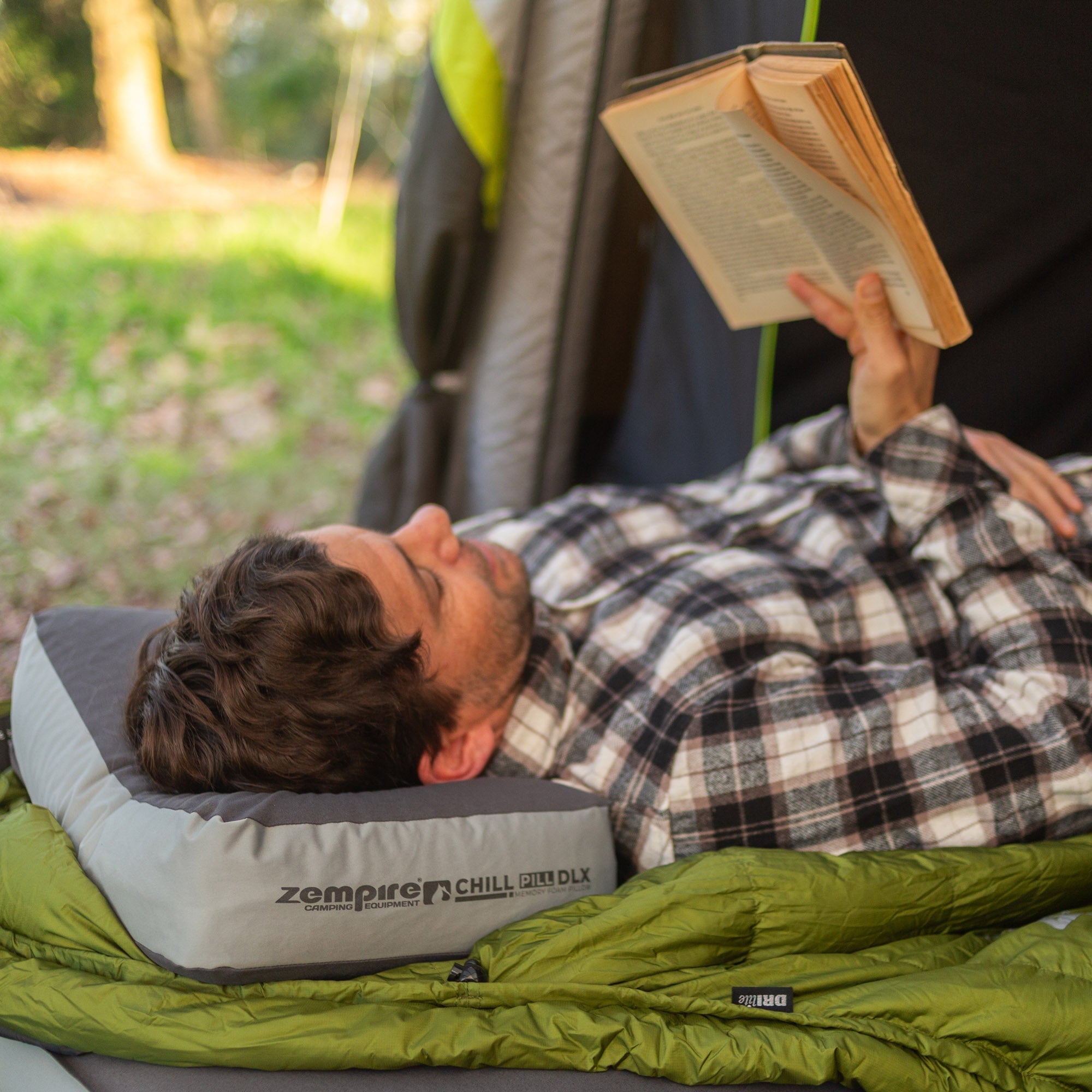 Zempire Chill Pill DLX Memory Foam Camp Pillow 3D PILLOW CONSTRUCTION