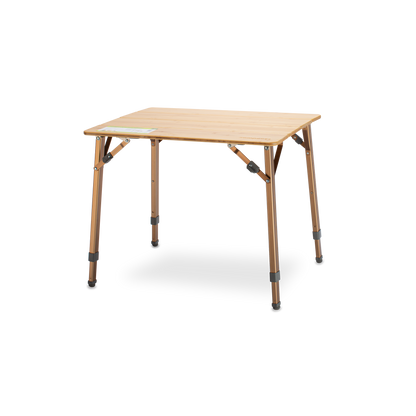 Zempire Kitpac Standard V2 Bamboo Camp Table 4 PANEL FOLDING DESIGN