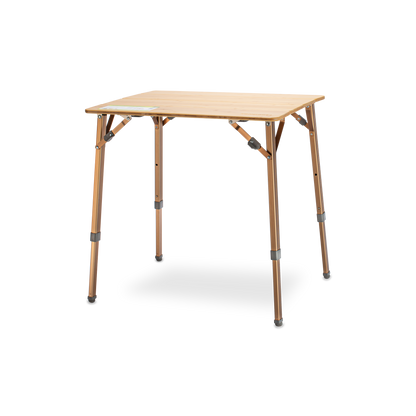 Zempire Kitpac Standard V2 Bamboo Camp Table BOTTLE OPENER BUILT-IN