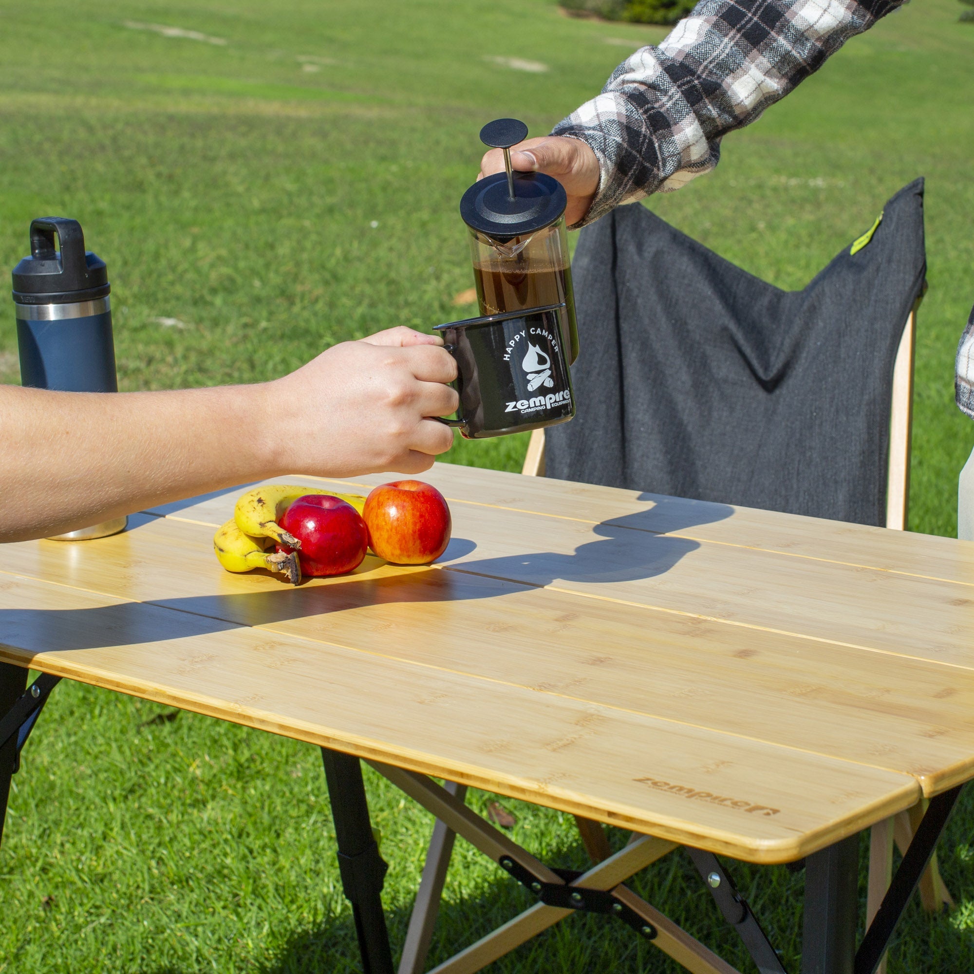 Zempire Kitpac Pro Large Bamboo Camp Table – Zempire US