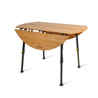 Zempire Kitpac Pro Round Bamboo Camp Table
