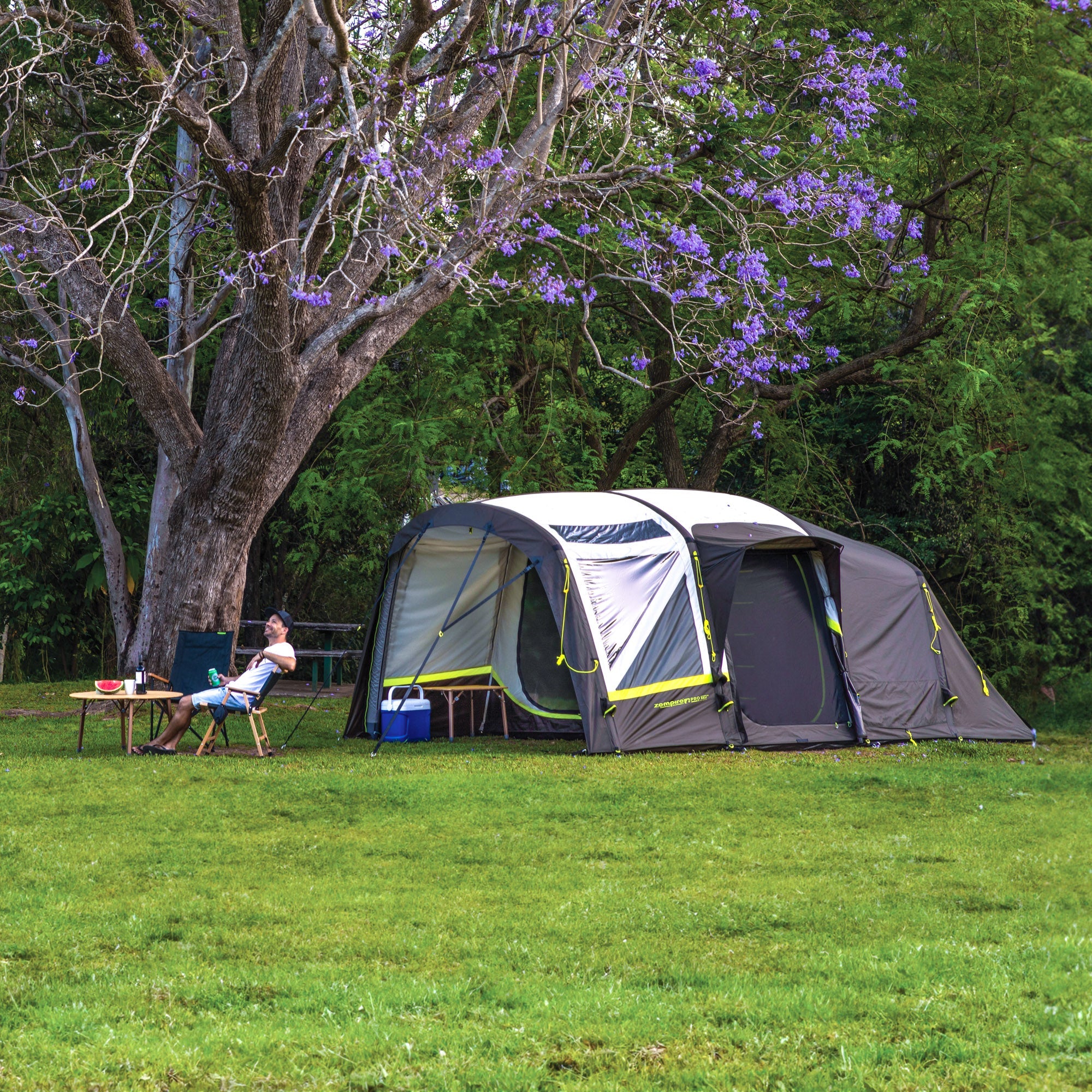 blow up air tent Zempire Pro TM V2 Inflatable Air Tent