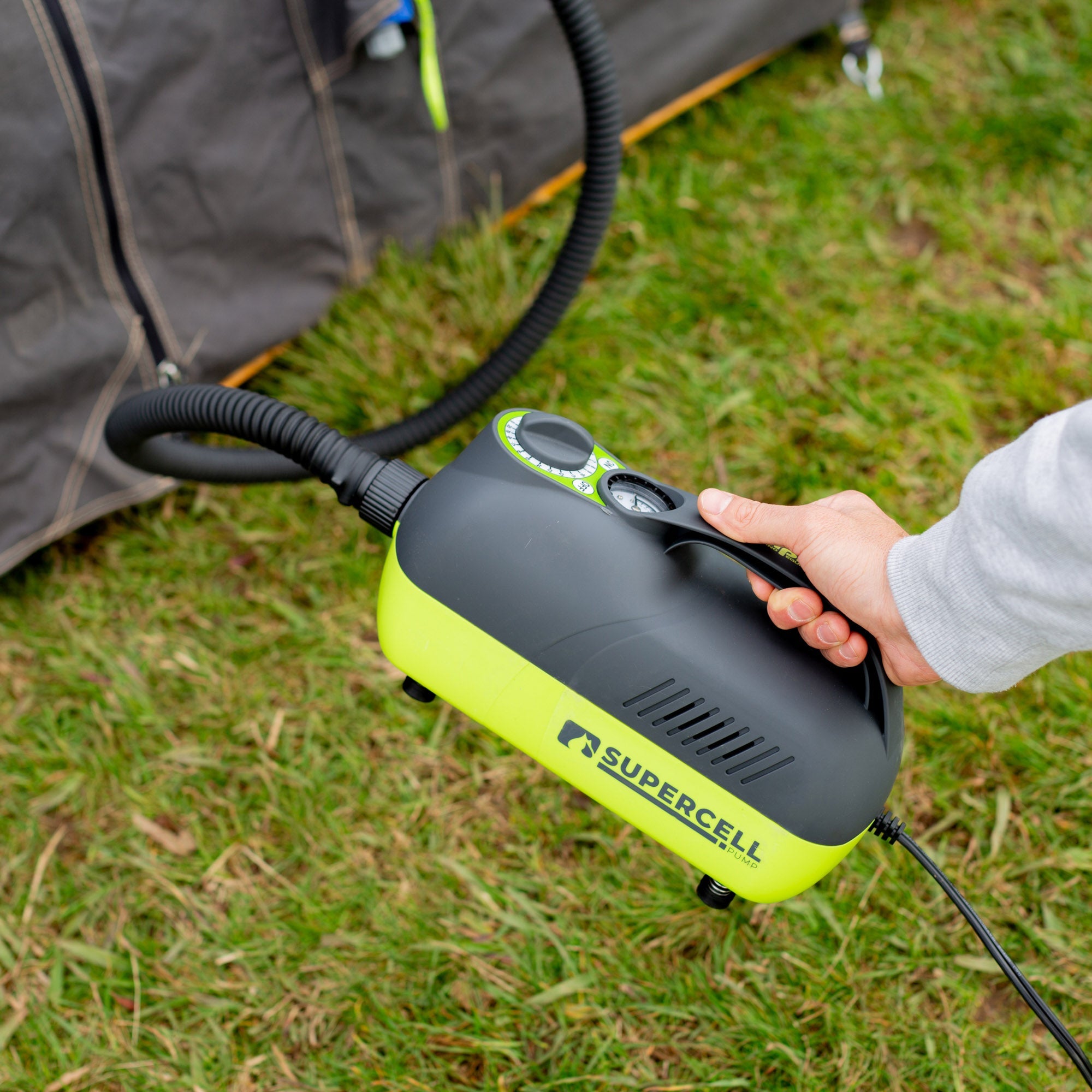 air tent pump Zempire Supercell Air Tent Pump