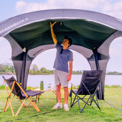 Zempire Base 2 Heat Shield Liner decrease the internal temperature on hot sunny days