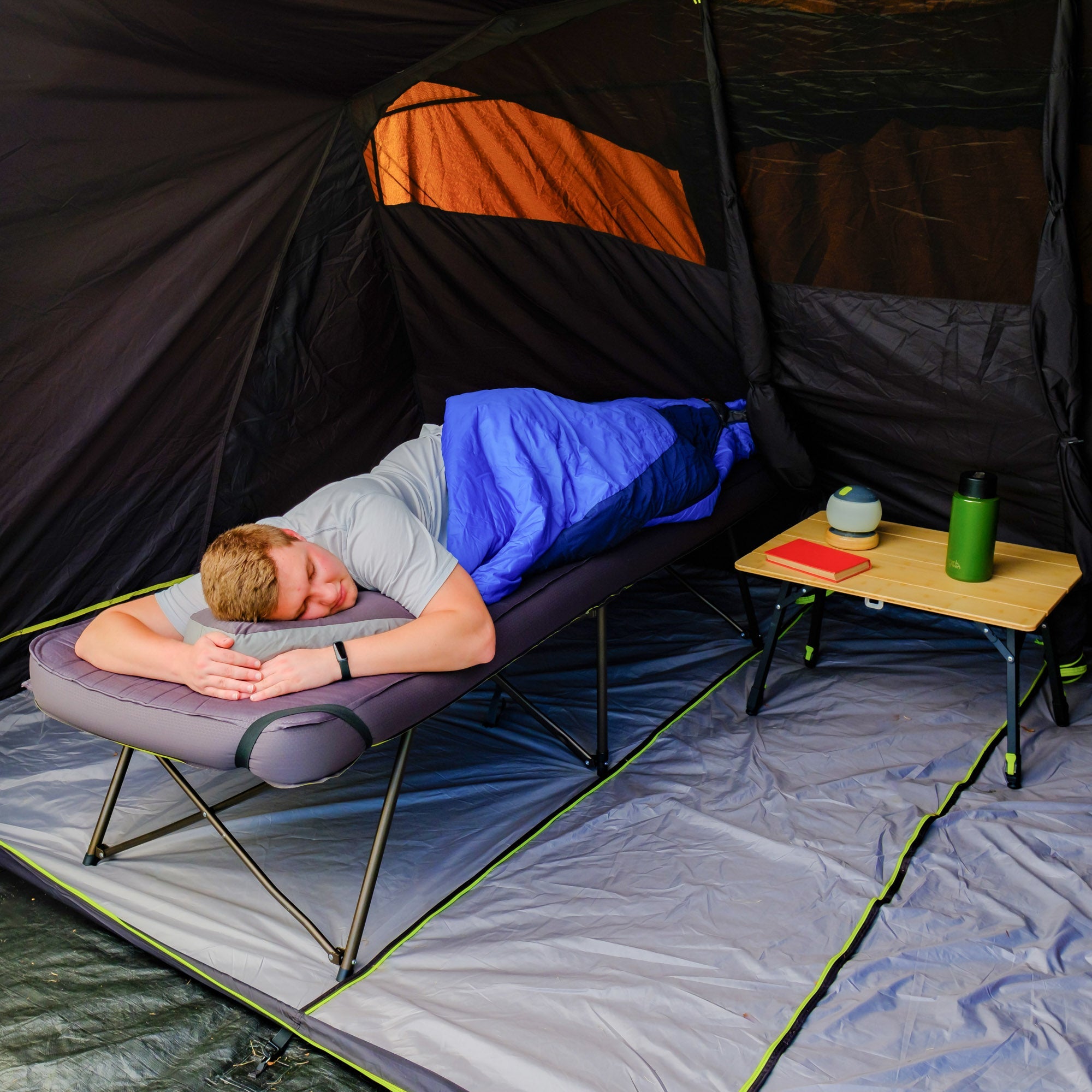 tents on legs Z Leg Single Camp Cot Stretcher