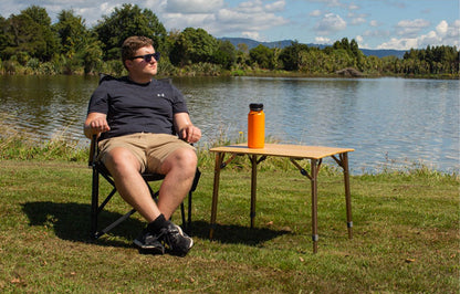 Kitpac Standard V2 Bamboo Camp Table